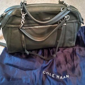 NWOT Cole Haan Green Leather Handbag